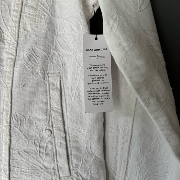 New Liverpool White Denim Blazer - Picture 6 of 10